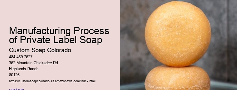 Manufacturing Process of Private Label Soap